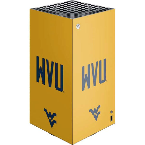 West Virginia University WVU XBox Series X Digital Edition Console Skin